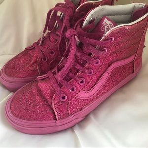 Glitter pink skater Vans